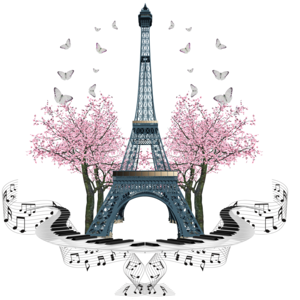 Эйфелева башня в Париже вектор