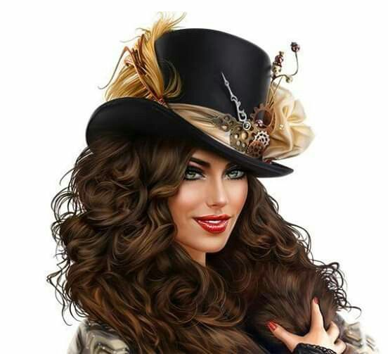 Женщина в шляпке