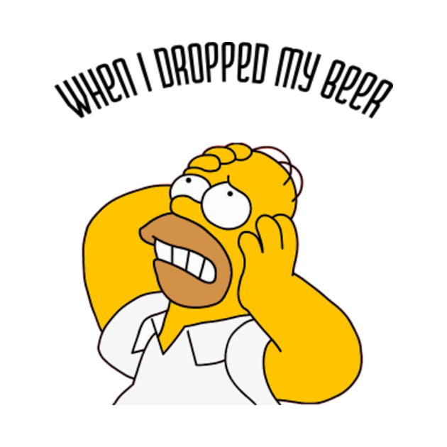 Симпсоны на белом фоне