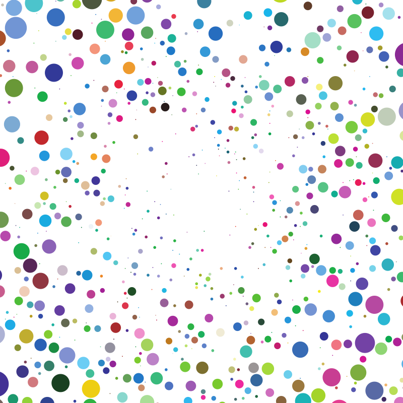 Разноцветные точки