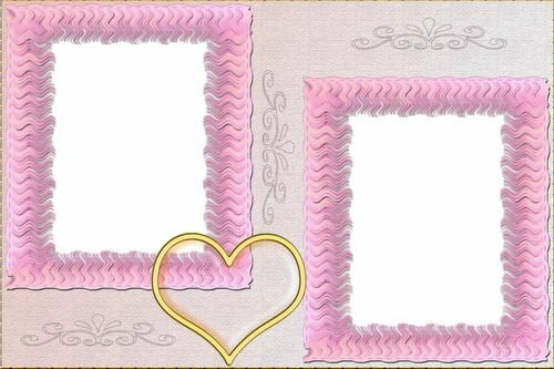 Рамки для фотошопа двойные