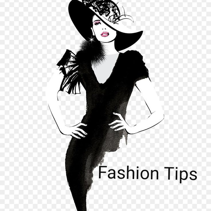 Силует оженщины в шляпе