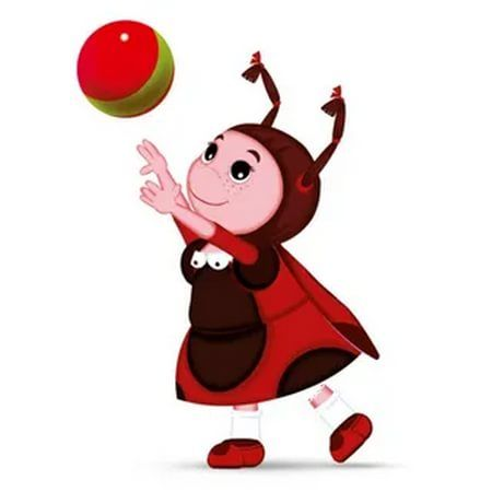 Герои мультика Лунтик Мила