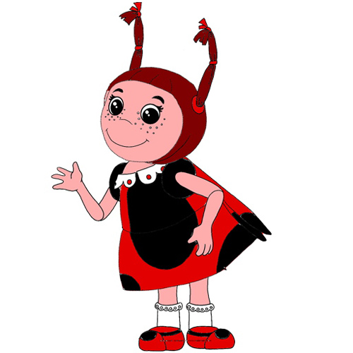 Лунтик Божья коровка Мила