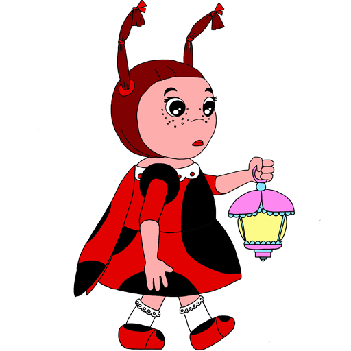 Мила из мультика Лунтик