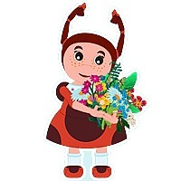 Лунтик Божья коровка Мила