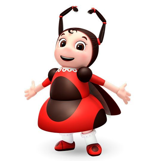 Лунтик Мила и Пчеленок