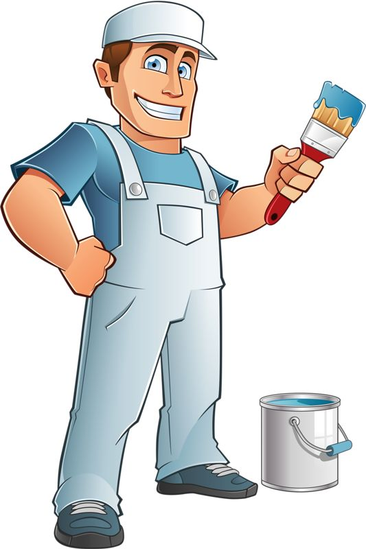 Маляр картинка для детей