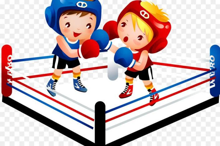 Дети спорт вектор