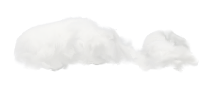 Сугробы снега на прозрачном фоне