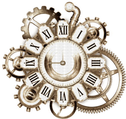 Циферблат с механизмом