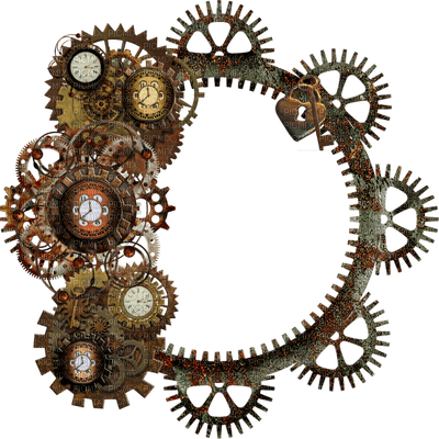 Шестерни стимпанк