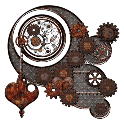 Шестеренки в стиле стимпанк