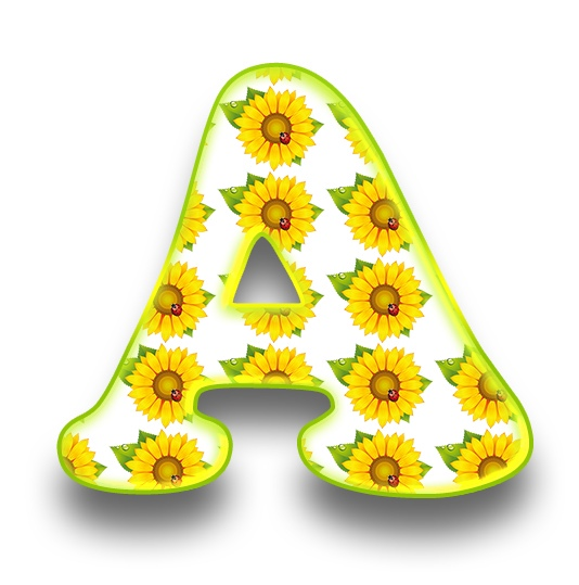 Красивые буквы алфавита