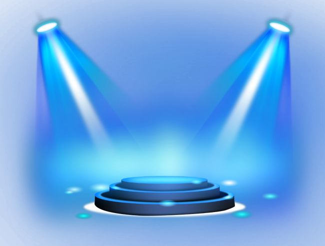 Софиты на сцене