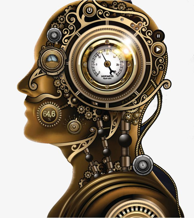 Шестеренки стимпанк