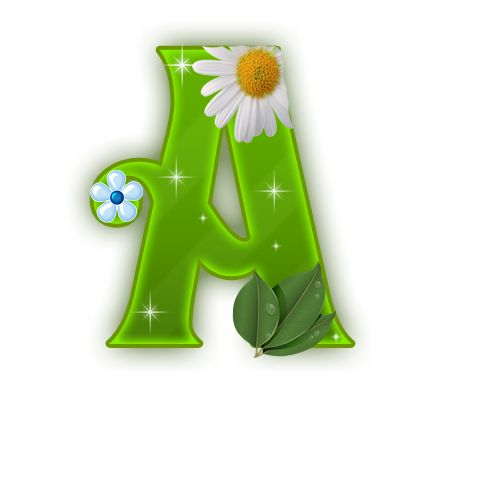 Красочные буквы