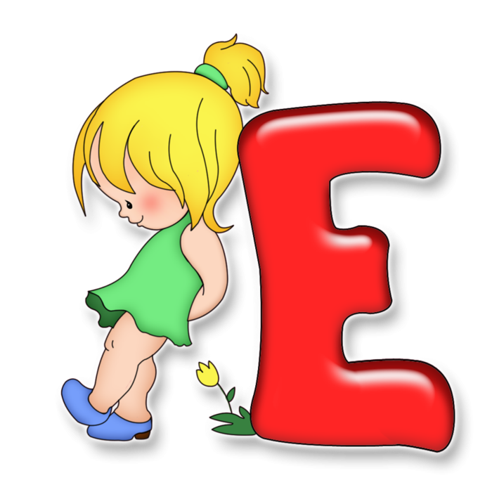 Красивые детские буквы