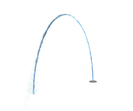 Струя дугой