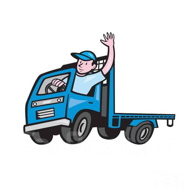 Мультяшный грузовик