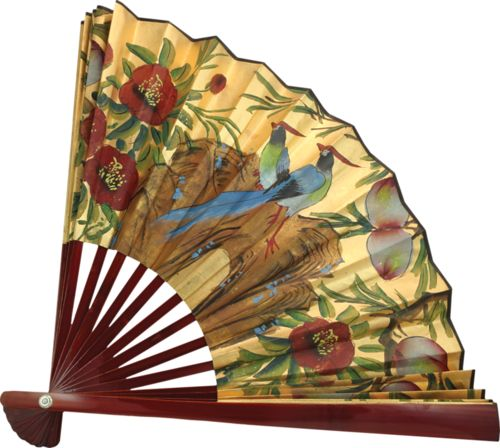 Шинуазри веер