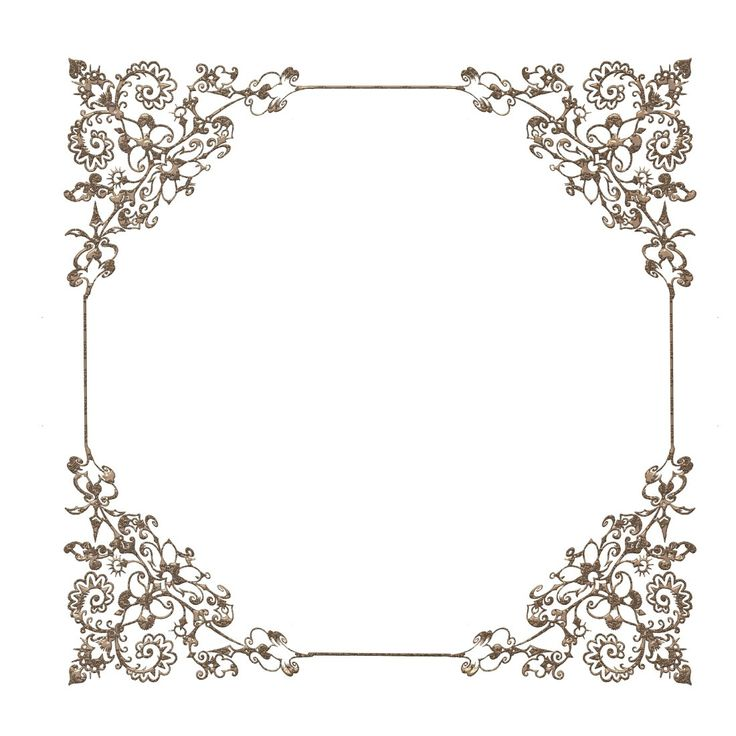 Рамка тонкая ажурная