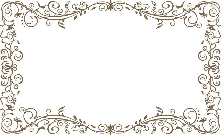 Рамка узор