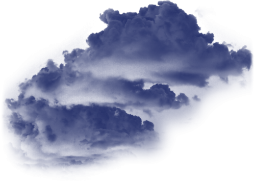 Облака на прозрачном фоне