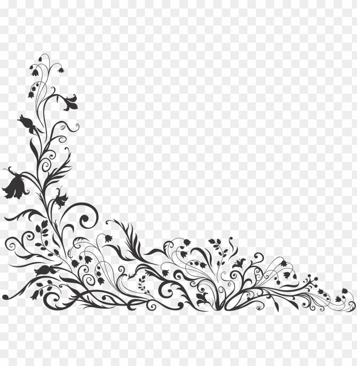 Узор уголок