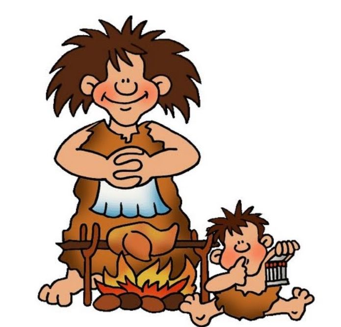 Древний человек для детей