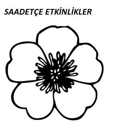 Трафарет цветочка