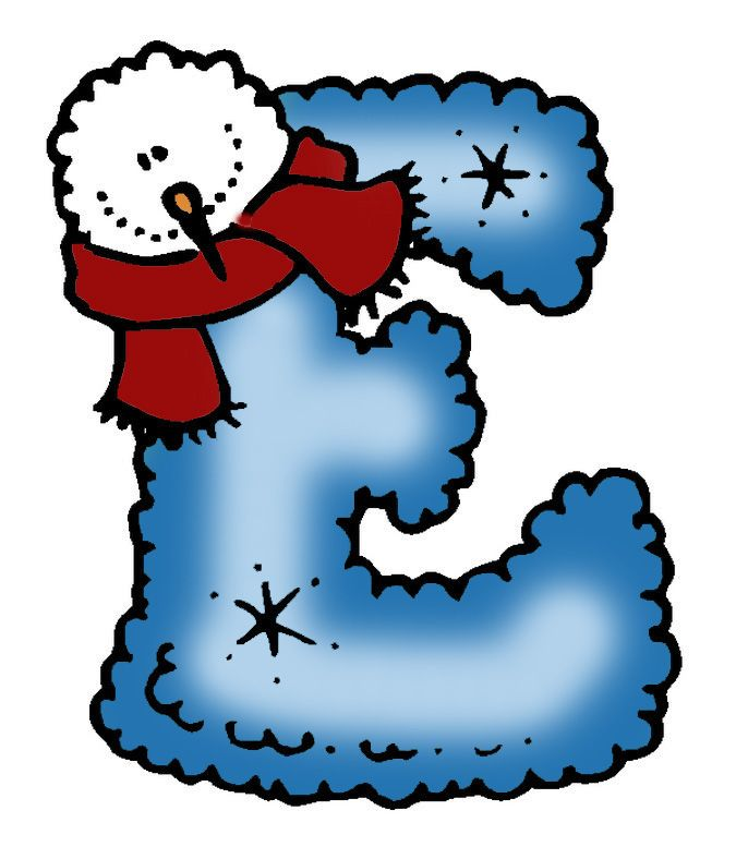 Зимние буквы