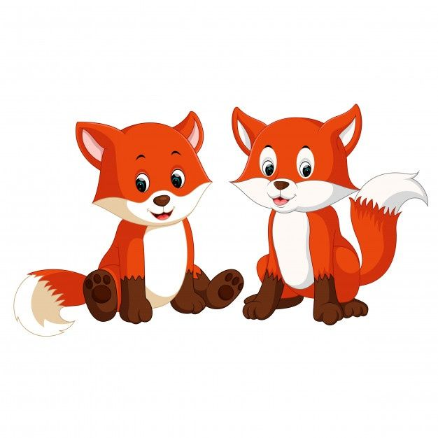 Лисенок мультяшный