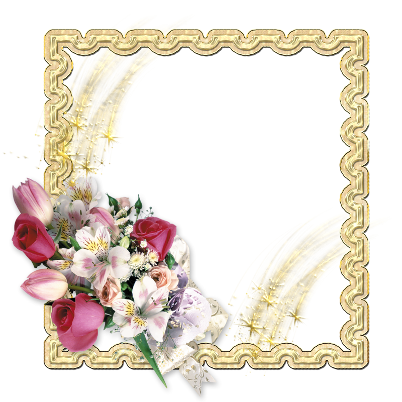 Рамка с днем рождения