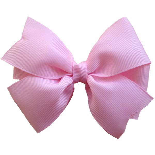 Розовый бантик