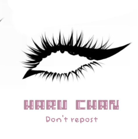 Ресницы без фона