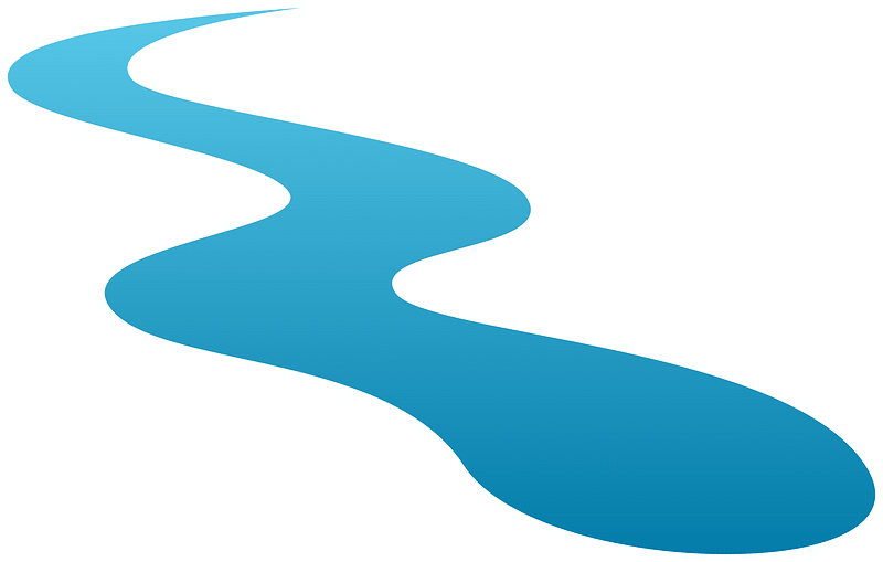 Река мультяшный