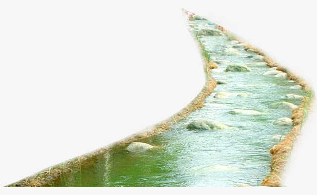 Река для детей без фона