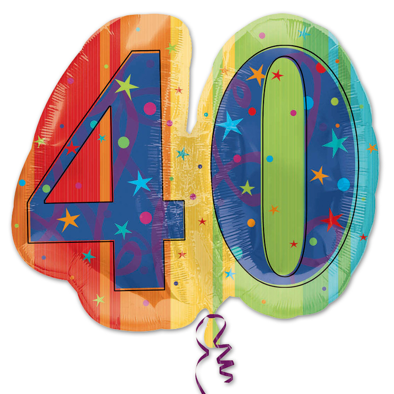 Цифра 40 красивая