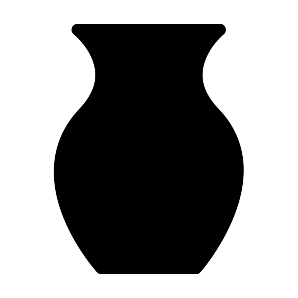 Кувшин трафарет