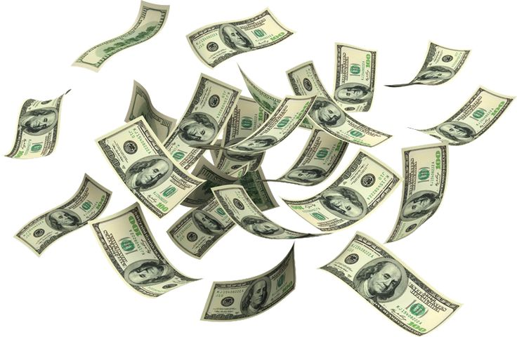 Деньги без фона