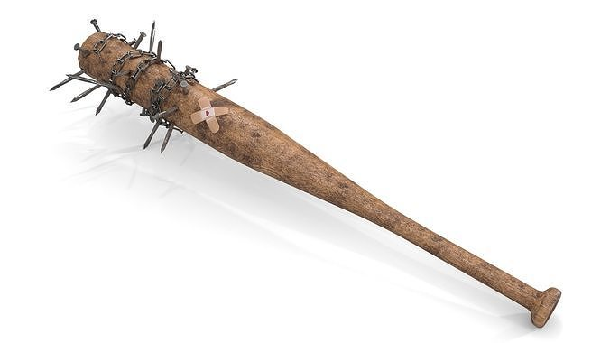 Бейсбольная бита с гвоздями