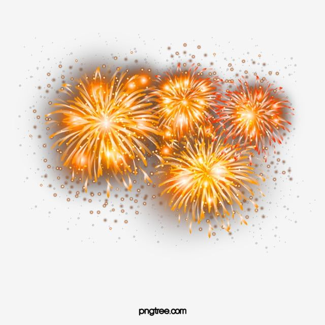 Салют на белом фоне