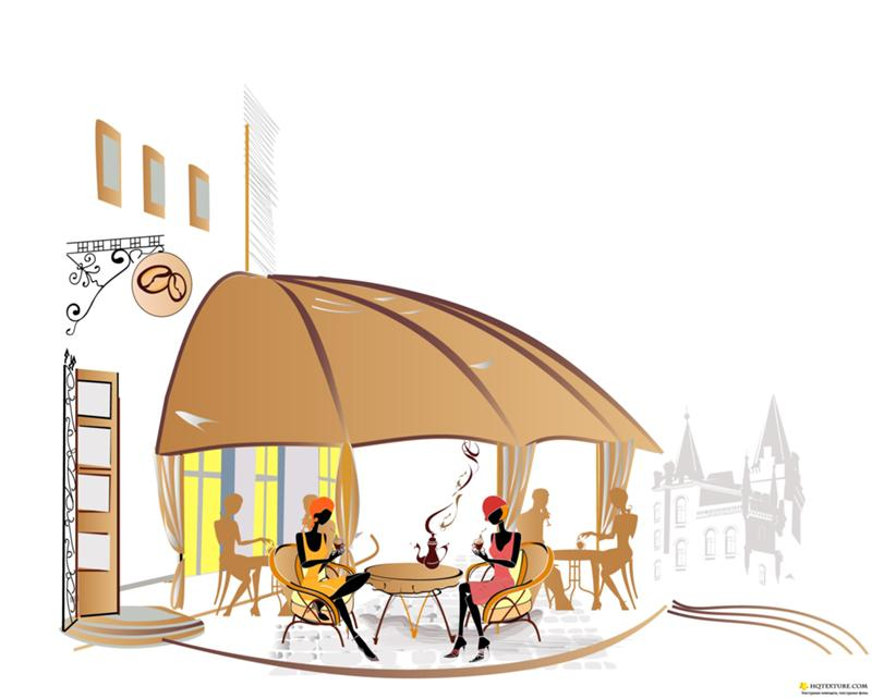 Ресторан клипарт на прозрачном фоне