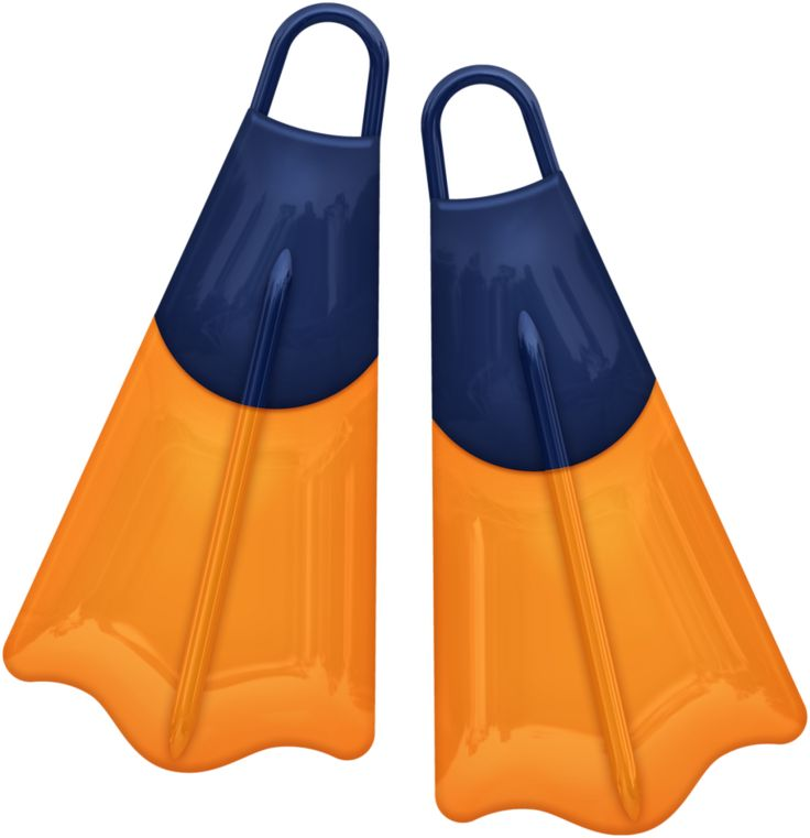 Ласты на прозрачном фоне