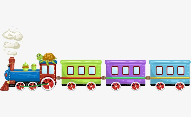 Поезд без фона