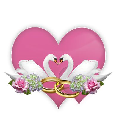 Сердечки на свадьбу