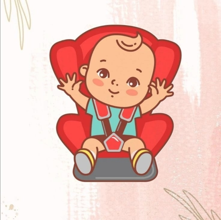 Детское автокресло иконка