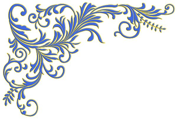 Угловой узор