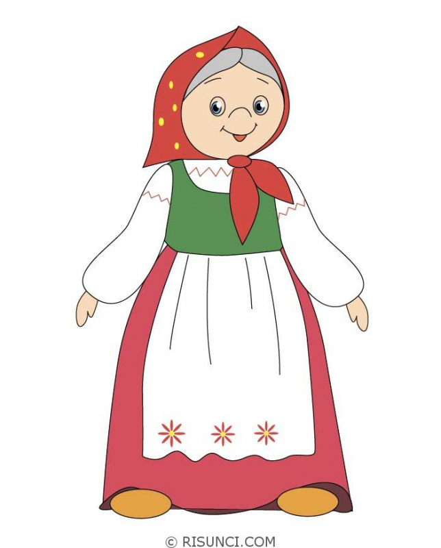 Сказочный персонаж бабка